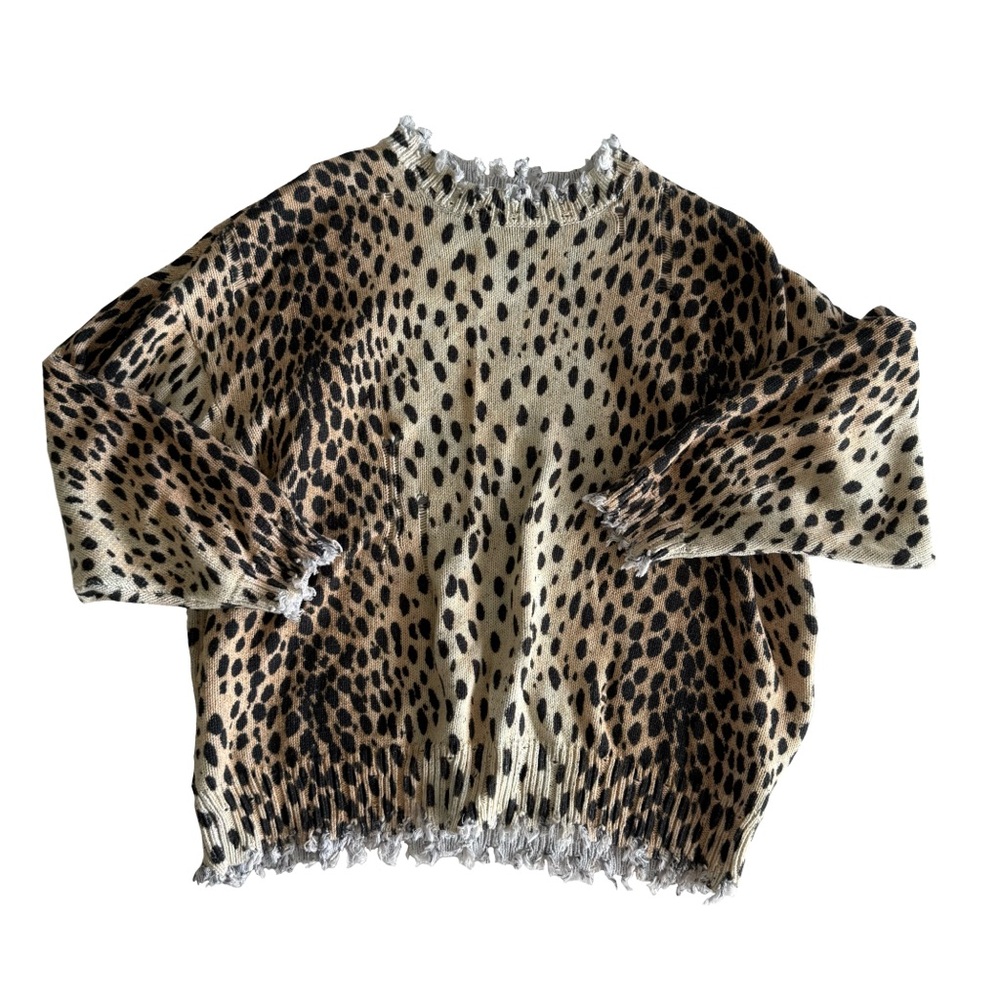 Leopard Print Sweater